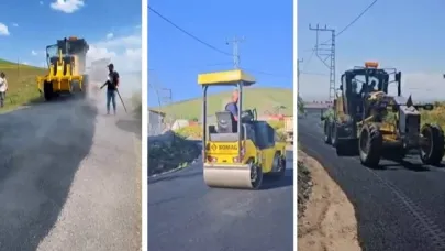 İl Özel İdaresi yol yama çalışmalarına devam ediyor