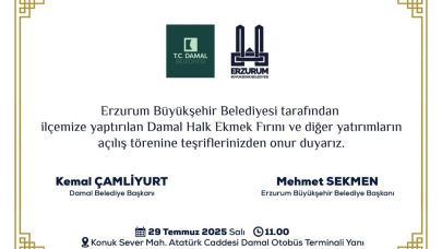Halk Ekmek Fırını Damal’da hizmete giriyor