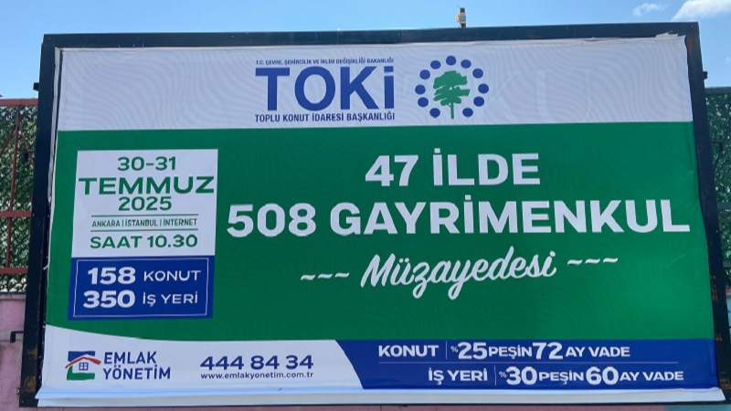TOKİ Göle’de 3 adet işyerini satışa çıkardı