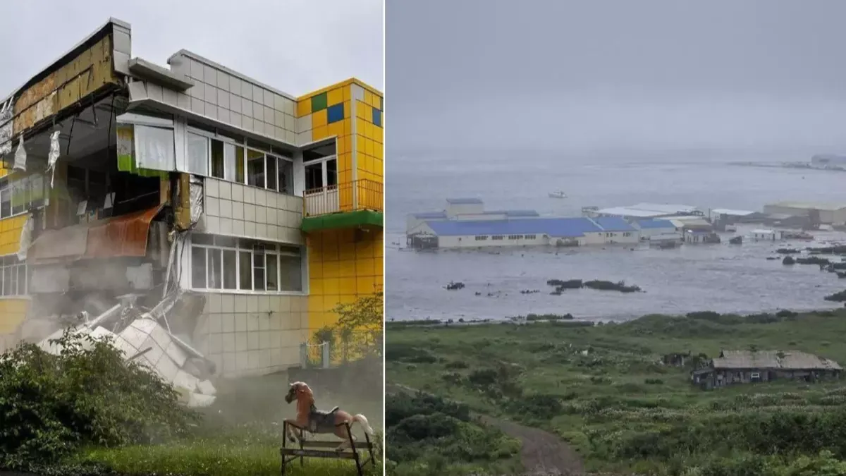 Rusya&#039;nın doğusunda 8,8 büyüklüğünde deprem! 11 ülke için tsunami uyarısı