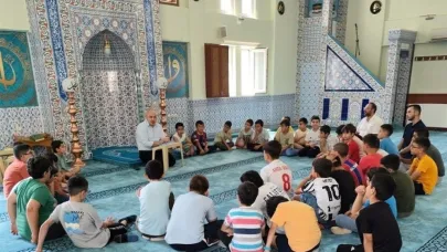 Yaz Kur’an Kursları ile hem öğreniyor hem de eğleniyorlar