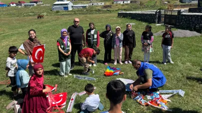 Yeşilay’dan renkli farkındalık etkinliği