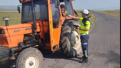 Tarım Araçlarına Sıkı Denetim: ROPS ve reflektör uyarısı
