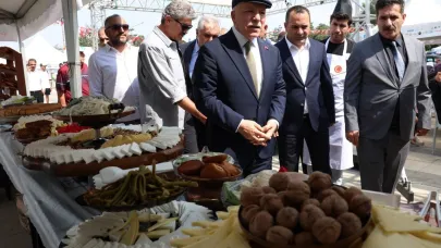 Kahvaltı festivali yoğun ilgi gördü