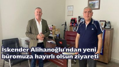 Başkan’dan Ardahan Haber’e ziyaret