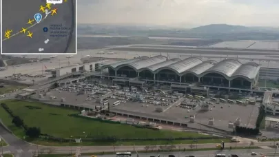 Pistteki cisim Sabiha Gökçen'i karıştırdı! Uçaklar bir bir pas geçti