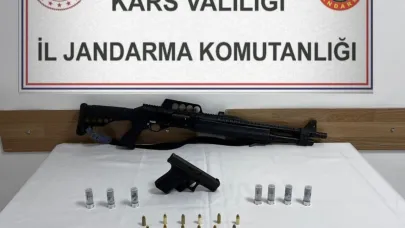 Kars’ta jandarmadan silah operasyonu