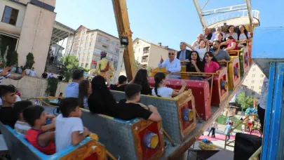 Hakkari’de lunapark sevinci