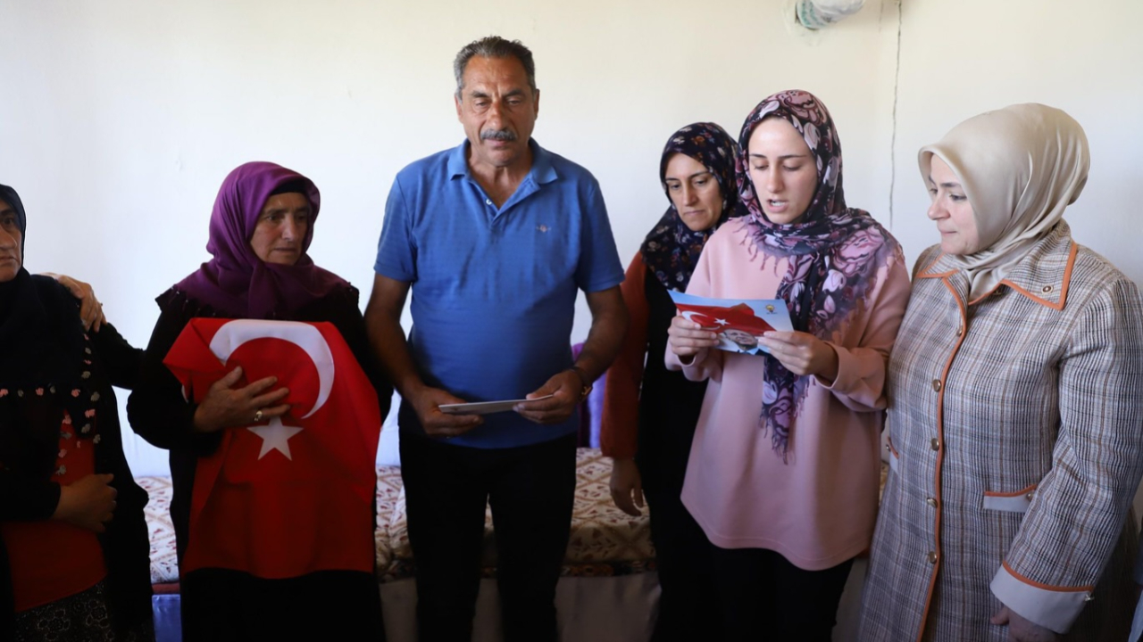 Şehit Aileleri'ne ziyaret