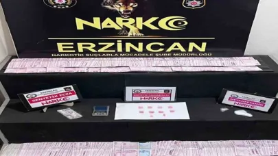 Erzincan’da uyuşturucu ticaretine operasyon