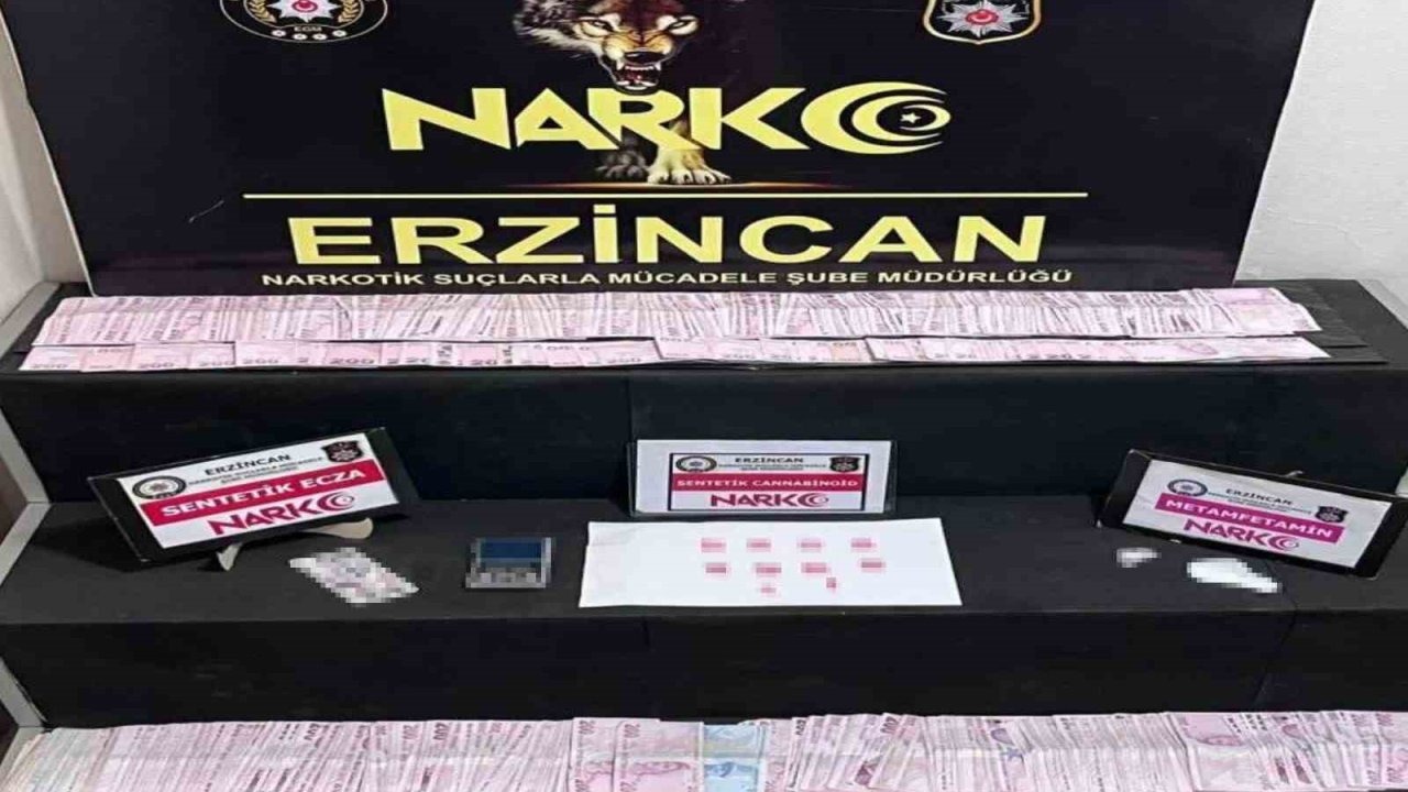 Erzincan’da uyuşturucu ticaretine operasyon