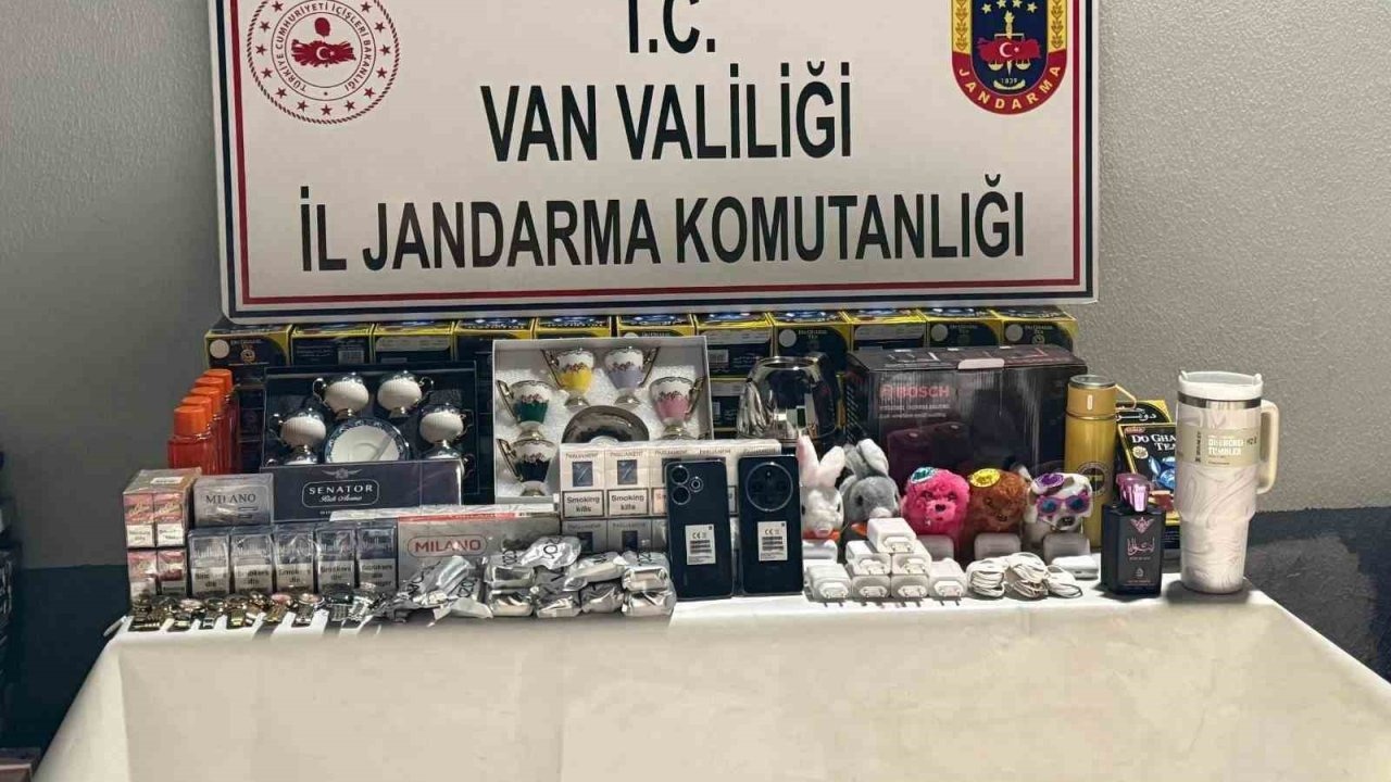 Van’da gümrük kaçakçılığı operasyonu