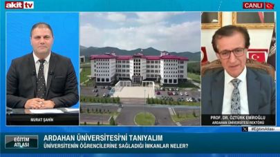 Rektör Emiroğlu Akit’e konuştu