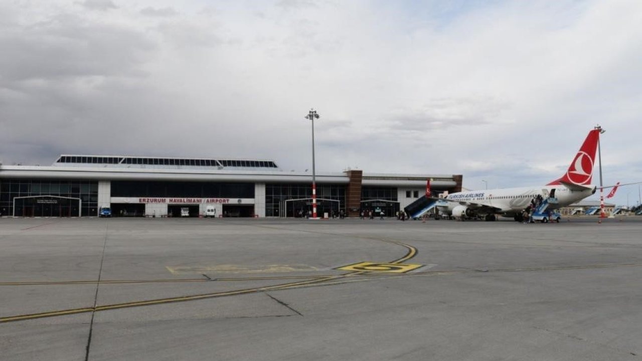 Erzurum’da yedi ayda uçan kişi sayısı