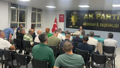 AK Parti İl Teşkilatı haftalık değerlendirme toplantısını gerçekleştirdi