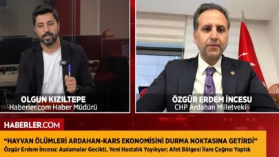 CHP’li vekil Özgür Erdem İncesu, Ardahanlı çiftçinin feryadını ülke gündemine taşıdı