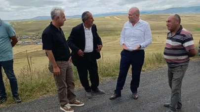 Genel Sekreter Emin, yol çalışmalarını inceledi
