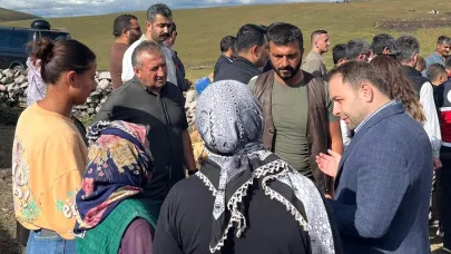 Vekil Koç, şap hastalığının görüldüğü köylerde incelemede bulundu
