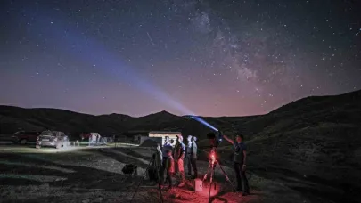 Van Gölü ve Bitlis yaylalarında meteor yağmuru nöbeti
