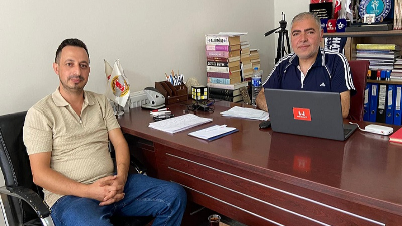 Halil Kaçar’dan gazetemize ziyaret