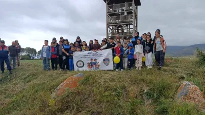 Yaz Kur’an Kursu Öğrencilerinden Kuş Gözlem Evi’ne Ziyaret