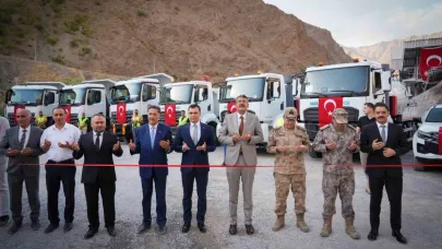 Hakkâri’ye 93 milyonluk araç takviyesi