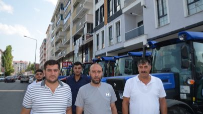 Toprak ve Demirbaş grup, çiftçinin yüzünü güldürdü
