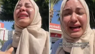 Otobüs firması yüzünden başına gelenlere ağlayarak isyan etti