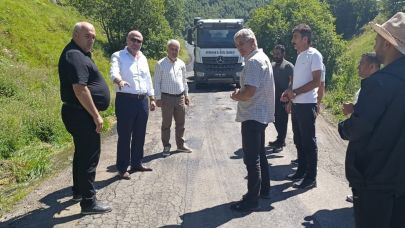 Köy yollarında konfor artıyor