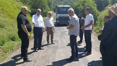 Köy yollarında konfor artıyor