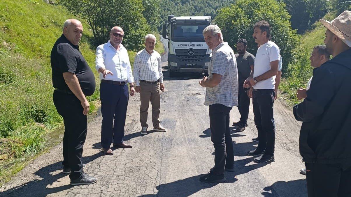 Köy yollarında konfor artıyor