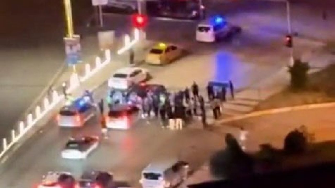 Elazığ’da kaza sonrası trafikte kavga