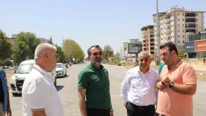 Başkan Şerifoğulları, Hazardağlı Kavşağı’nda incelemelerde bulundu