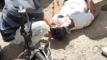 Muş’ta motosiklet ile otomobil çarpıştı