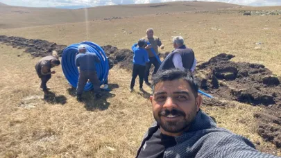 Yenimahalle yaylası suya kavuştu