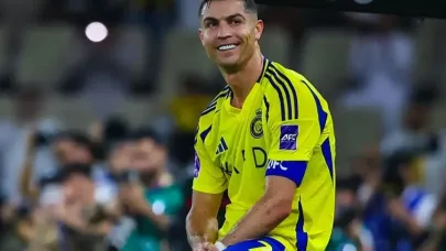 Cristiano Ronaldo attığı golle dünya futbol tarihine geçti