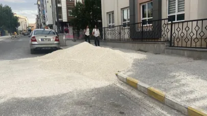 Belediyeden mozaikli kaldırım!