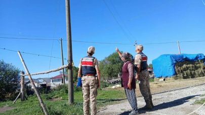 Kamera takılan ahıra hırsız girmez