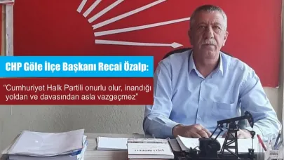 CHP Göle İlçe Başkanı’ndan Budak’a zehir zemberek sözler: Seçmenin iradesini sattı
