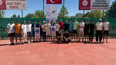 Elazığ’da tenis heyecanı tamamlandı