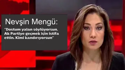 Nevşin Mengü’den Budak’a sert sözler!
