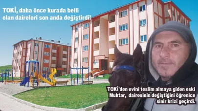 TOKİ’de kapı numarası oyunu!