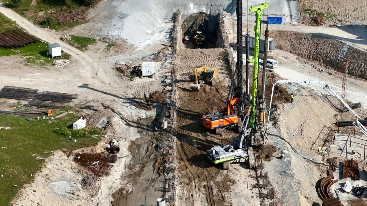 Ilgar Dağı Tüneli’nde çalışmalar tüm hızıyla devam ediyor