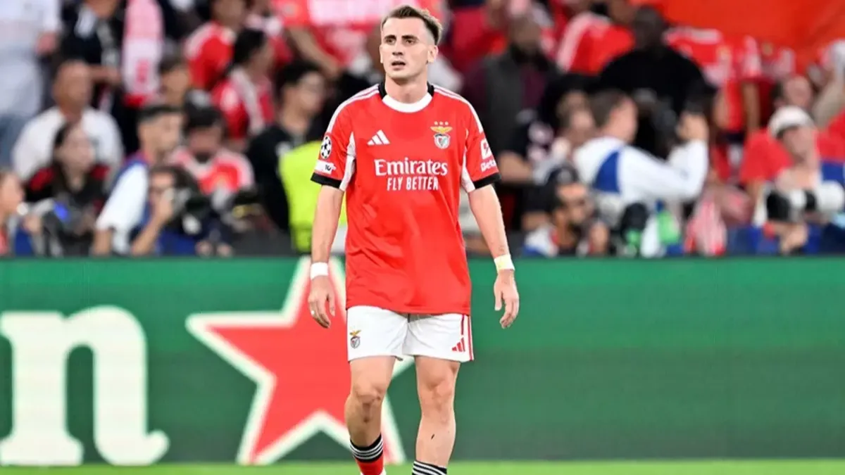 Fenerbahçe'ye gol atan Kerem Aktürkoğlu'ndan olay hareket