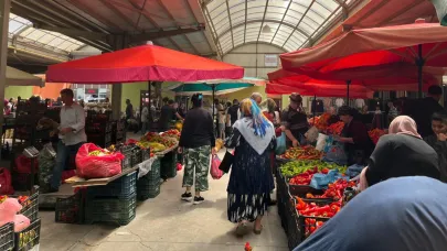 Ardahan pazarında yaz bereketi