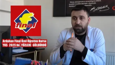 Ardahan Final’den YKS’de büyük başarı!