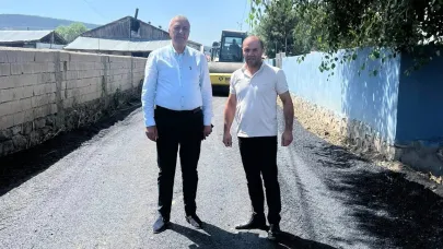 Göle’de mahalle araları sıcak asfalta kavuşuyor