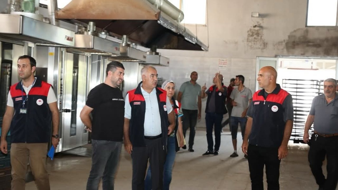 Elazığ’da fırınlara denetim