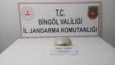 Bingöl’de esrar ele geçirildi