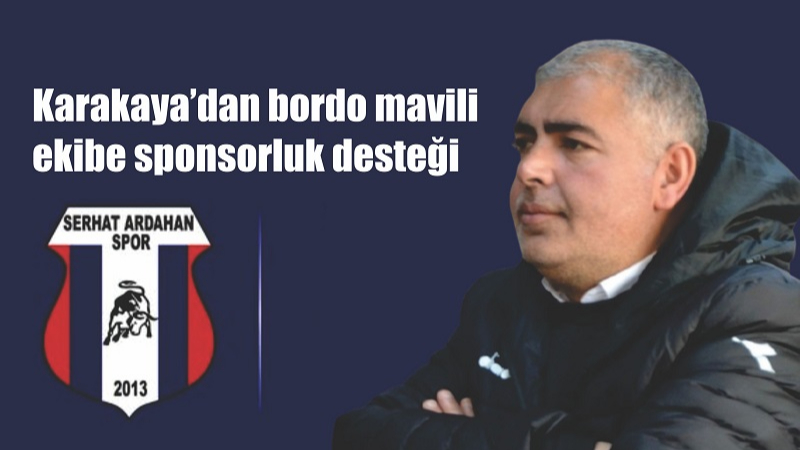 ArdahanHaber, S.Ardahanspor’a sponsor oldu